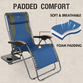 Zero Gravity Reclining Patio Chair with Cup Holder