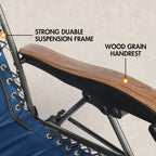 Zero Gravity Reclining Patio Chair with Cup Holder