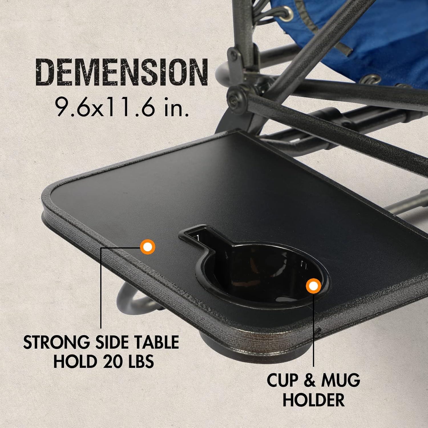 Zero Gravity Reclining Patio Chair with Cup Holder