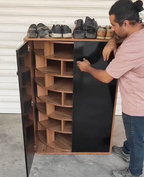 Infinity Shoe Rack – Endless Storage for Sneakers, Heels & More